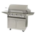 ProFire 36'' Gas Grill Portable Cart Model with Rotisserie - PF36RCD