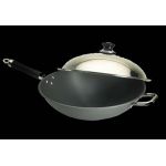 Fire Magic 15'' Anodized Wok with Stainless Steel Cover - 3572