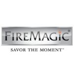 Fire Magic Legacy Single Louvered Door 20''H x 14''W - Black - 23920-1