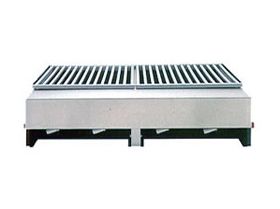 Lazy Man Open Hearth Model ''A'' Series Counter Top 4 Burner Gas Grill