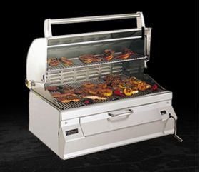 Fire Magic Legacy Charcoal Built-In Grill w/ Oven/Hood - 14-S101C-A