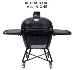 Primo Oval XL 400 All-In-One Charcoal Grill/Smoker - Model 7800