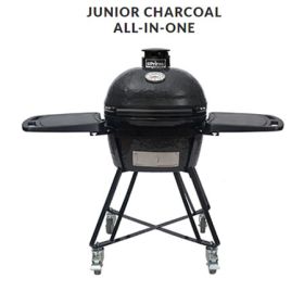 Primo Oval JR 200 All-In-One Charcoal Grill/Smoker - Model 7400