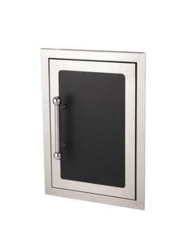 Fire Magic Black Diamond Single Access Door, 20x14, Right Hand, Black - 53920H-SR