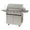 ProFire 36'' Gas Grill Portable Cart Model with Rotisserie - PF36RCD